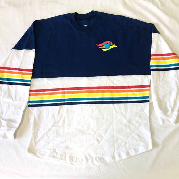 2020 Disney Cruise Line DCL Rainbow Spirit Jersey LARGE - NEW - Picture 2 of 2